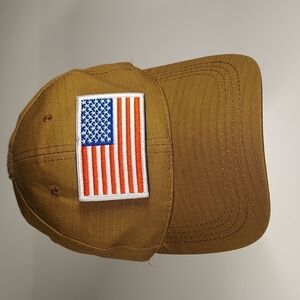 USA FLAG PATCH VELCRO HAT
